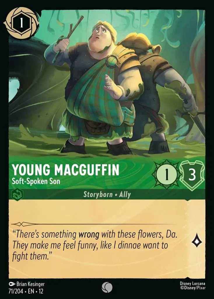 Young MacGuffin - Soft-Spoken Son (Wilds Unknown - 071/204) Common