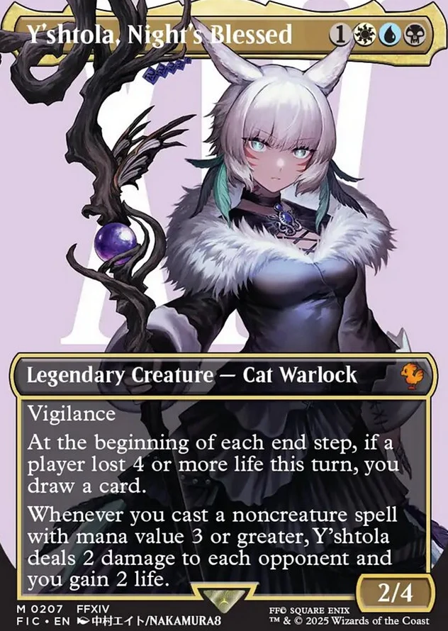 Y'shtola, Night's Blessed [ #0207 Borderless ] (FIC-M) - Image 2