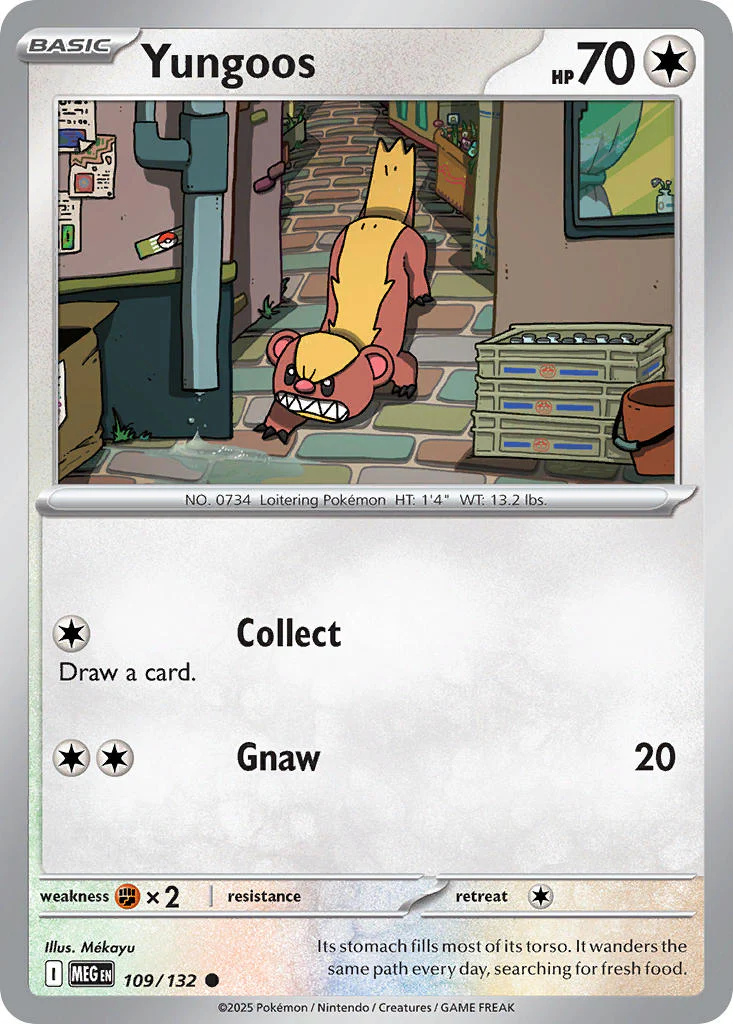 Yungoos - 109/132 (MEG) Common