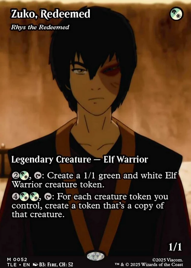 Zuko, Redeemed - Rhys the Redeemed [ #0052 Borderless ] (TLE-M) - Image 2